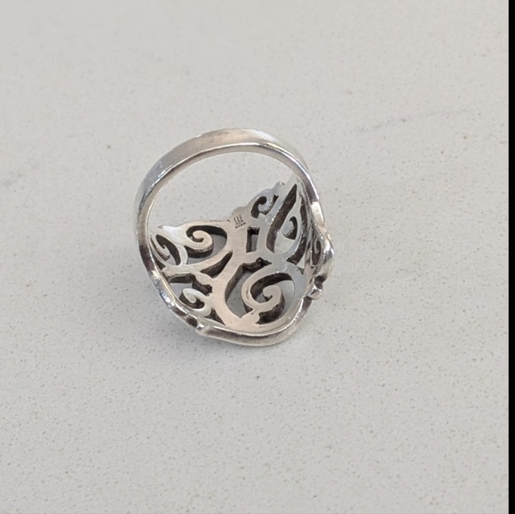 James Avery 925 Sterling Silver Open Sorrento Ring - Picture 9 of 12